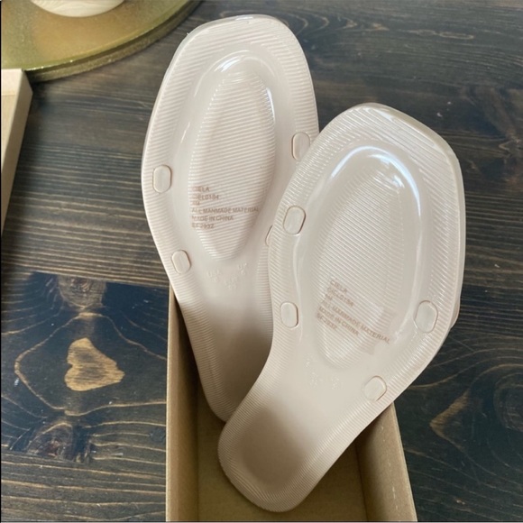 NEW Steve Madden Blush Pink Slide Sandals size 8 - Picture 3 of 8